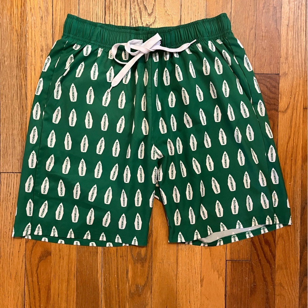 Hornitos Tequila Swim Trunks Brand Logo Beach Pool Y2K Graphic Novelty